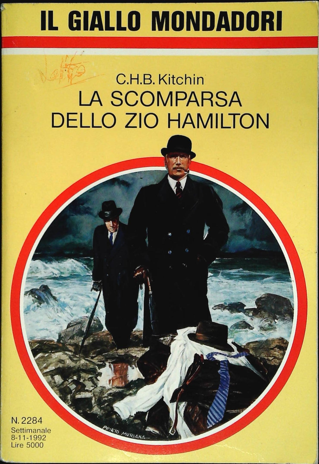 LA SCMPARSA DELLO ZIO HAMILTON - C.H.B. KITCHIN - GIALLO MONDADORI N. 2284
