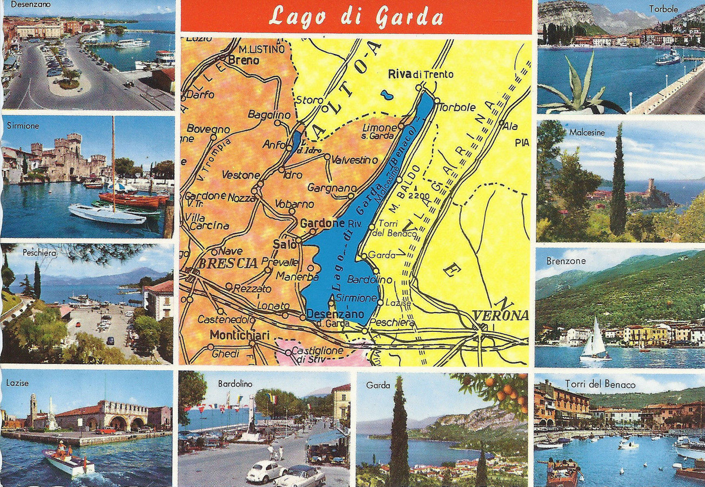 LAGO DI GARDA - 10 VEDUTINE - NV