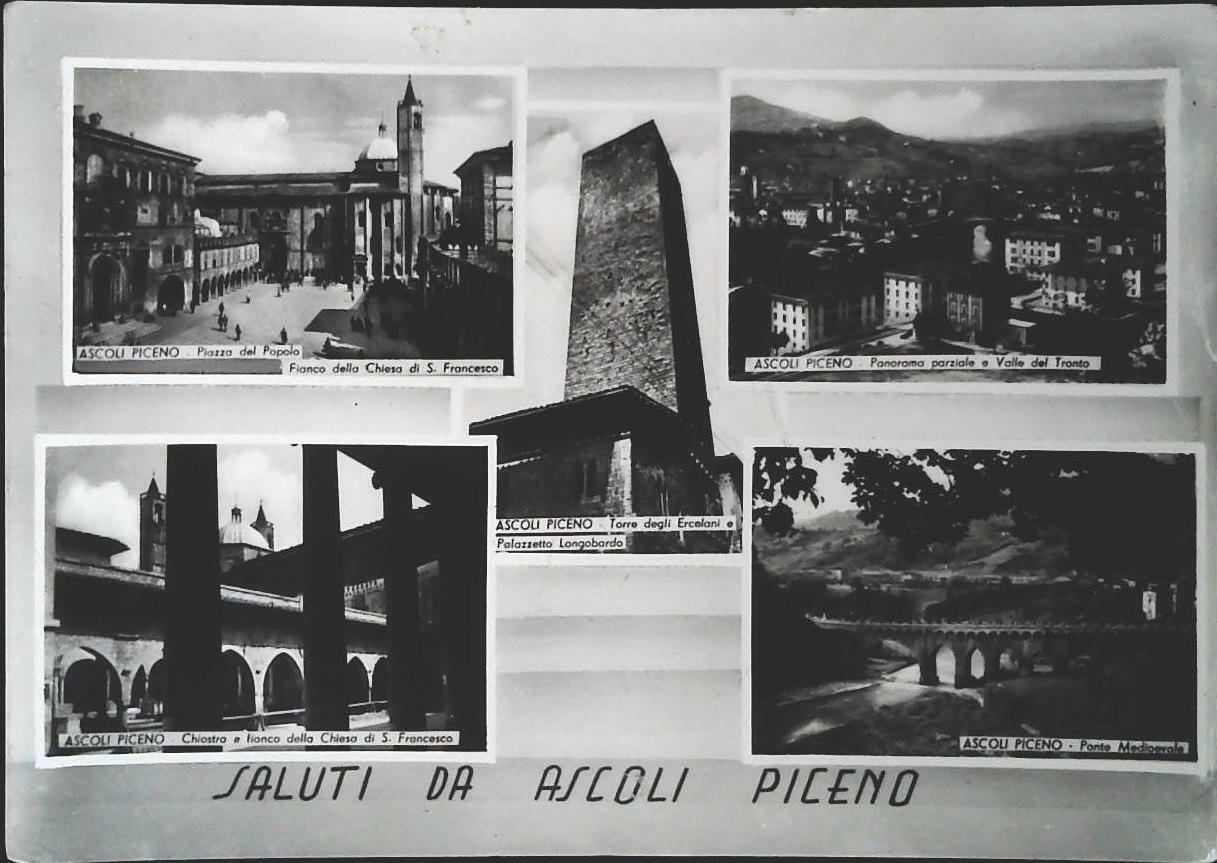 ASCOLI PICENO - CINQUE VEDUTE - V1956
