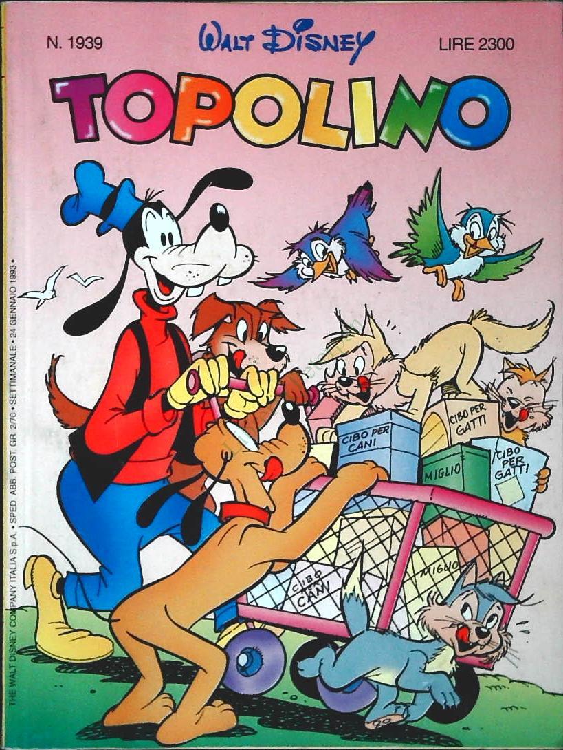 TOPOLINO N. 1939 - 24 GENNAIO 1993