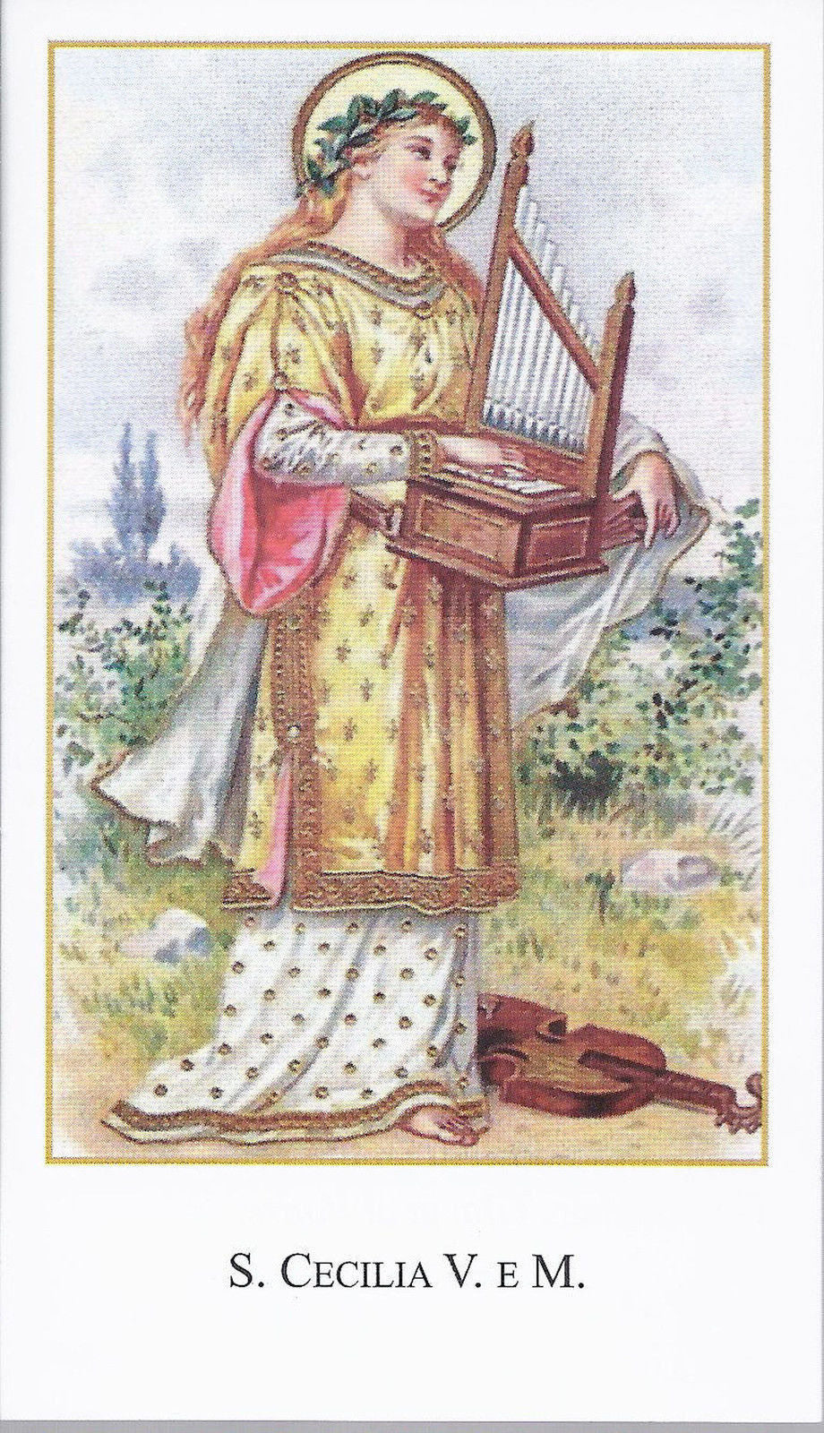 S. CECILIA - V. e M. - SANTINO - AS014-282 - Ed. Paco