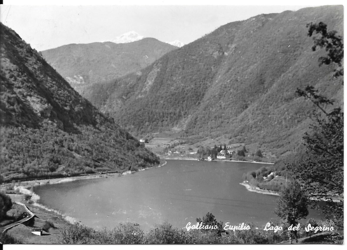 GALLIANO EUPILIO - LAGO DEL SEGRINO - V ANNI '60