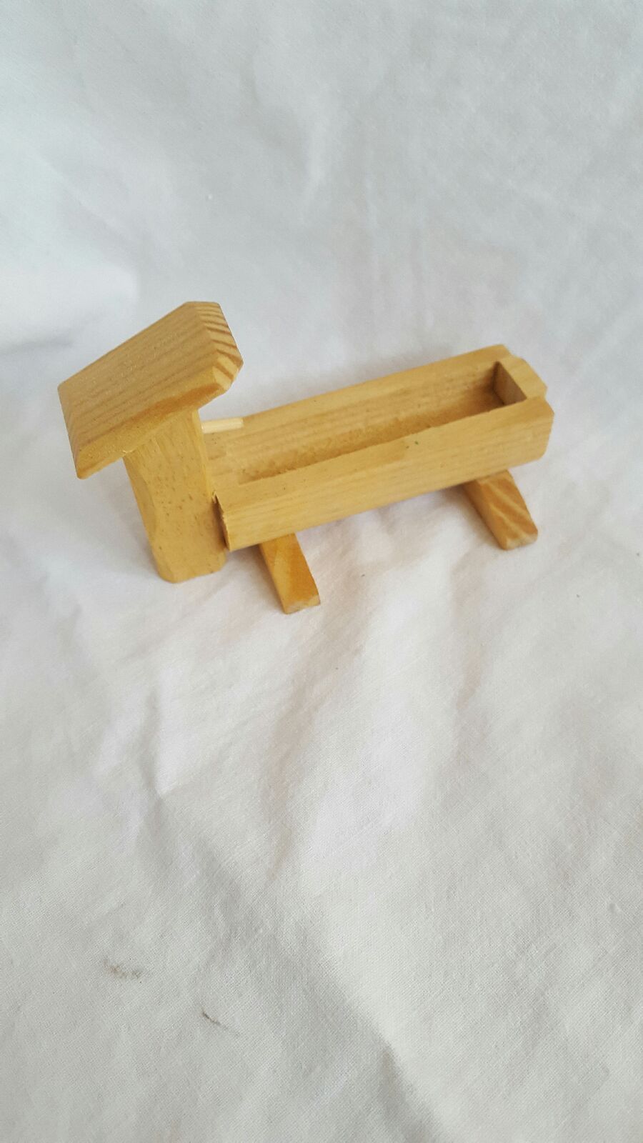 FONTANA IN LEGNO MILLIMETRI 110x30x60H