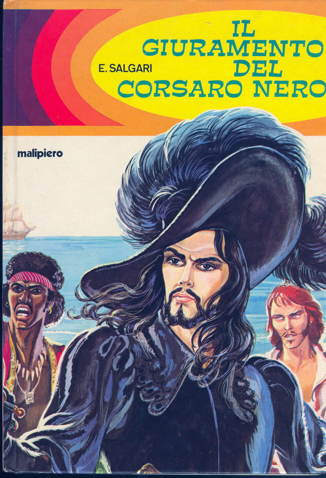 IL GIURAMENTO DEL CORSARO NERO - E. SALGARI