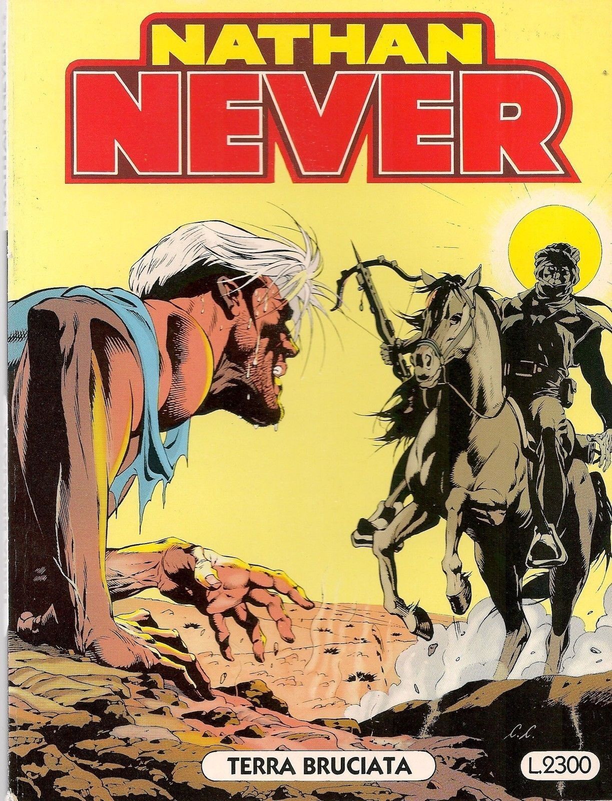 NATHAN NEVER N° 14 - TERRA BRUCIATA - prima edizione