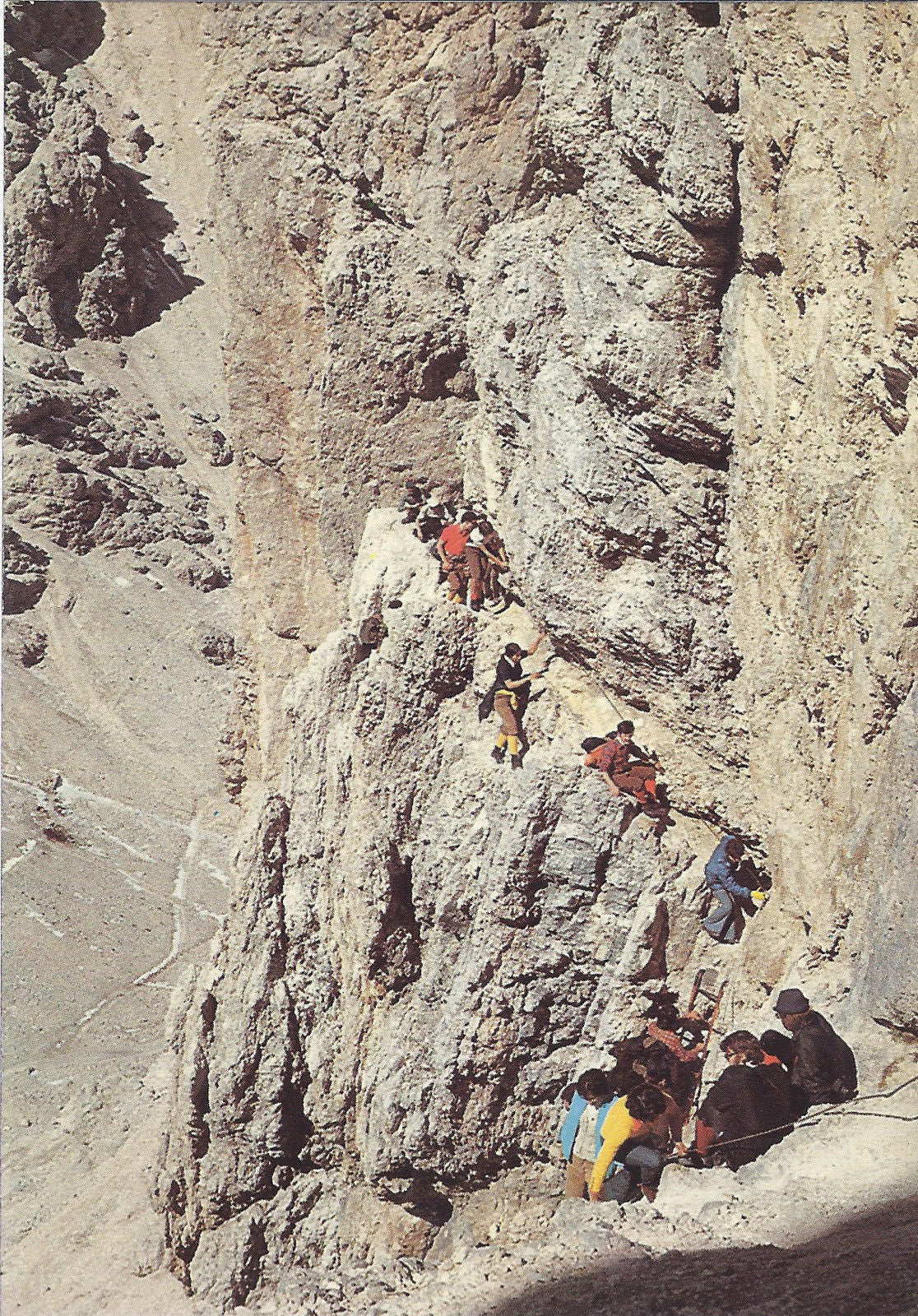 FERRATA DEL CATINACCIO D'ANTERMOIA - GESICHERTER KLETER