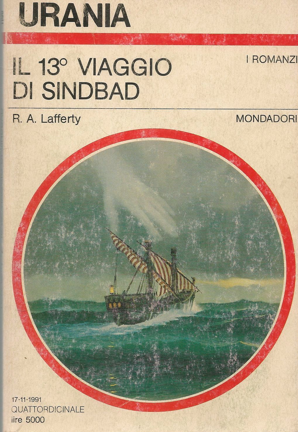 IL 13 VIAGGIO DI SINBAD - R.A. LAFFERTY - URANIA N. 1166