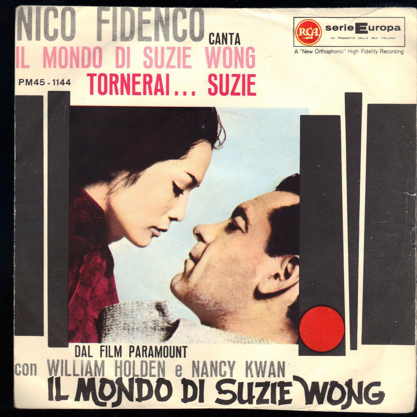IL MONDO DI SUZIE WONG - TORNERAI... SUZIE - NICO FIDENCO