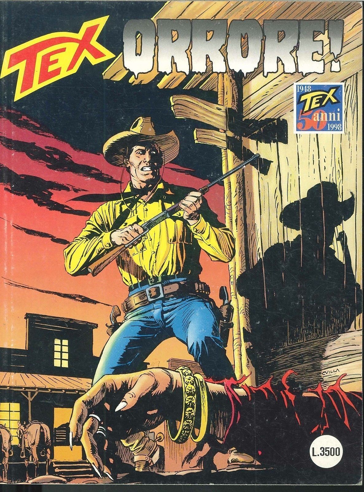 TEX TRE STELLE N° 410 - ORRORE!