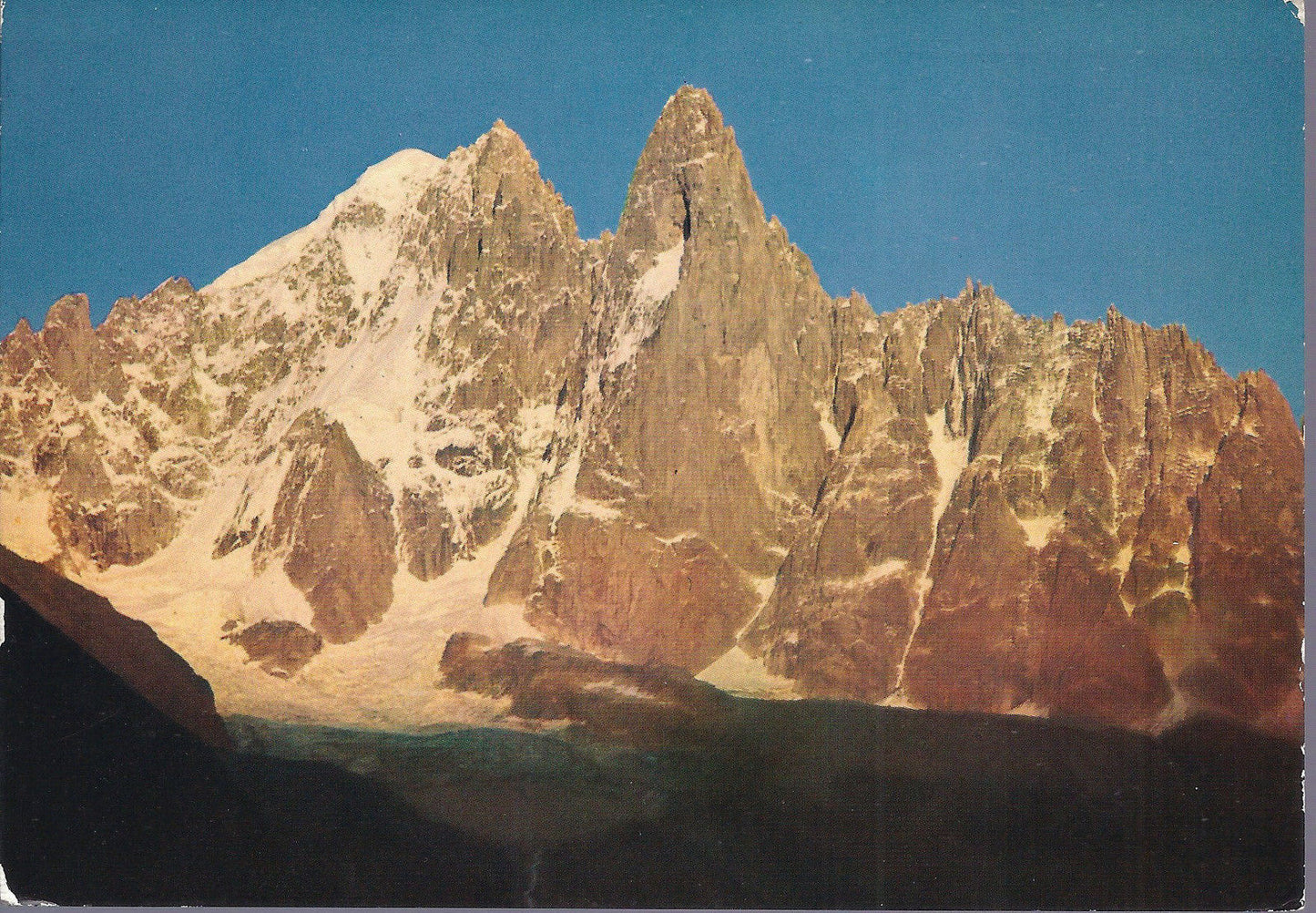 CHAMONIX - L'AIGUILLE VERTE E L'AIGUILLE DEL DRU A