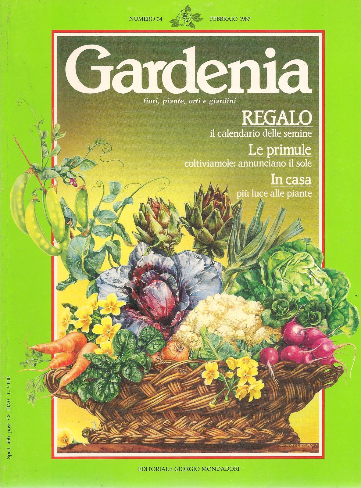 GARDENIA N. 34 - FEBBRAIO 1987