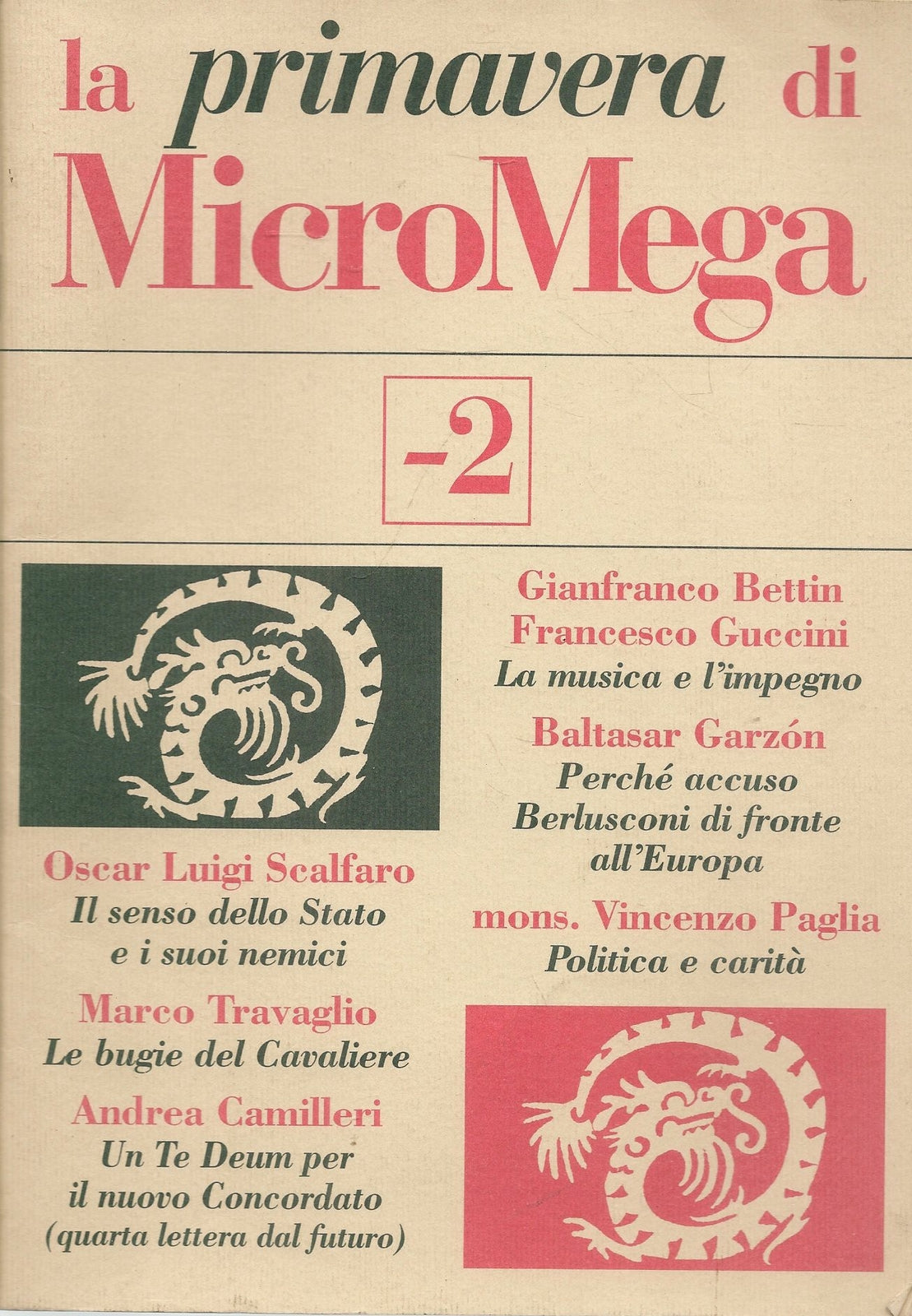 LA PRIMAVERA DI MICROMEGA -2 -