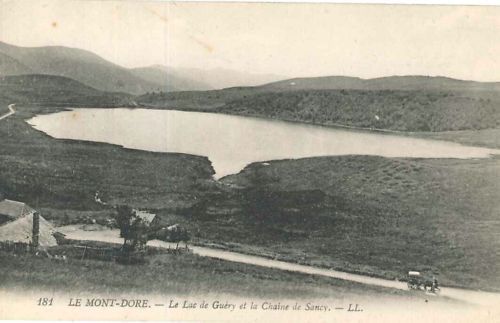 LE MONT-DORE - LE LAC DE GUERY - 1921