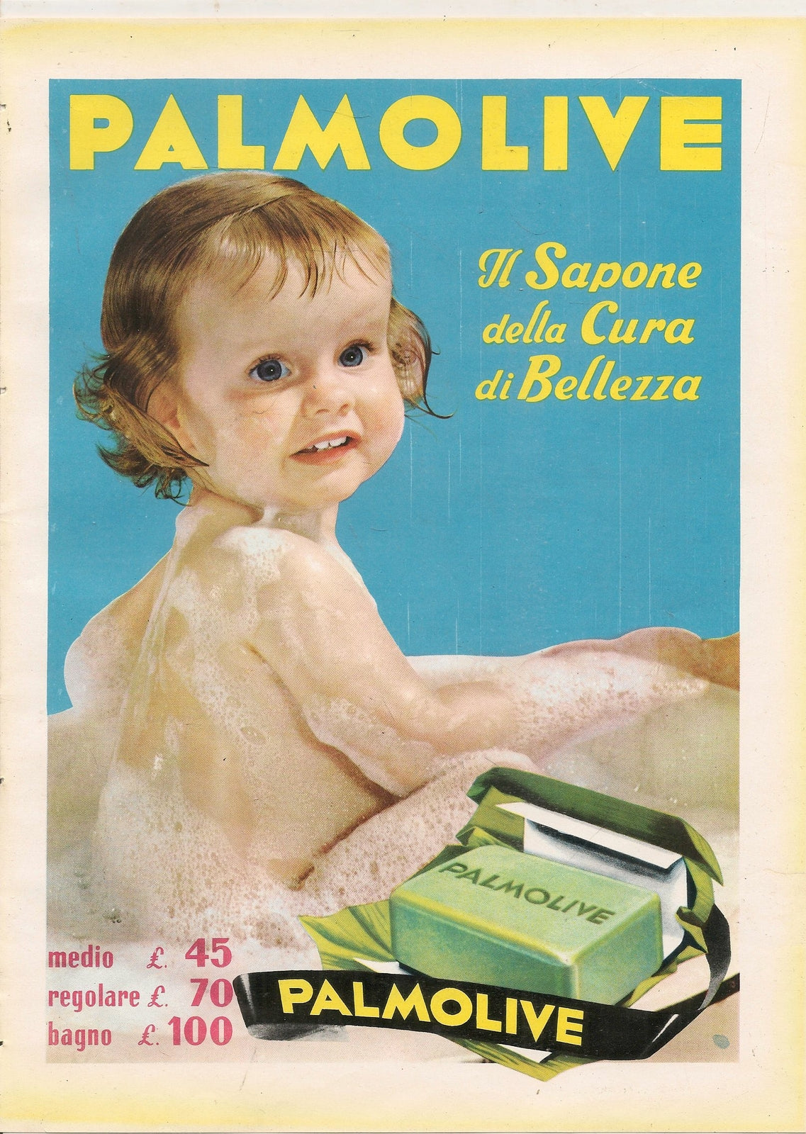 PALMOLIVE. IL SAPONE DELLA CURA DI BELLEZZA - ADVERTISING