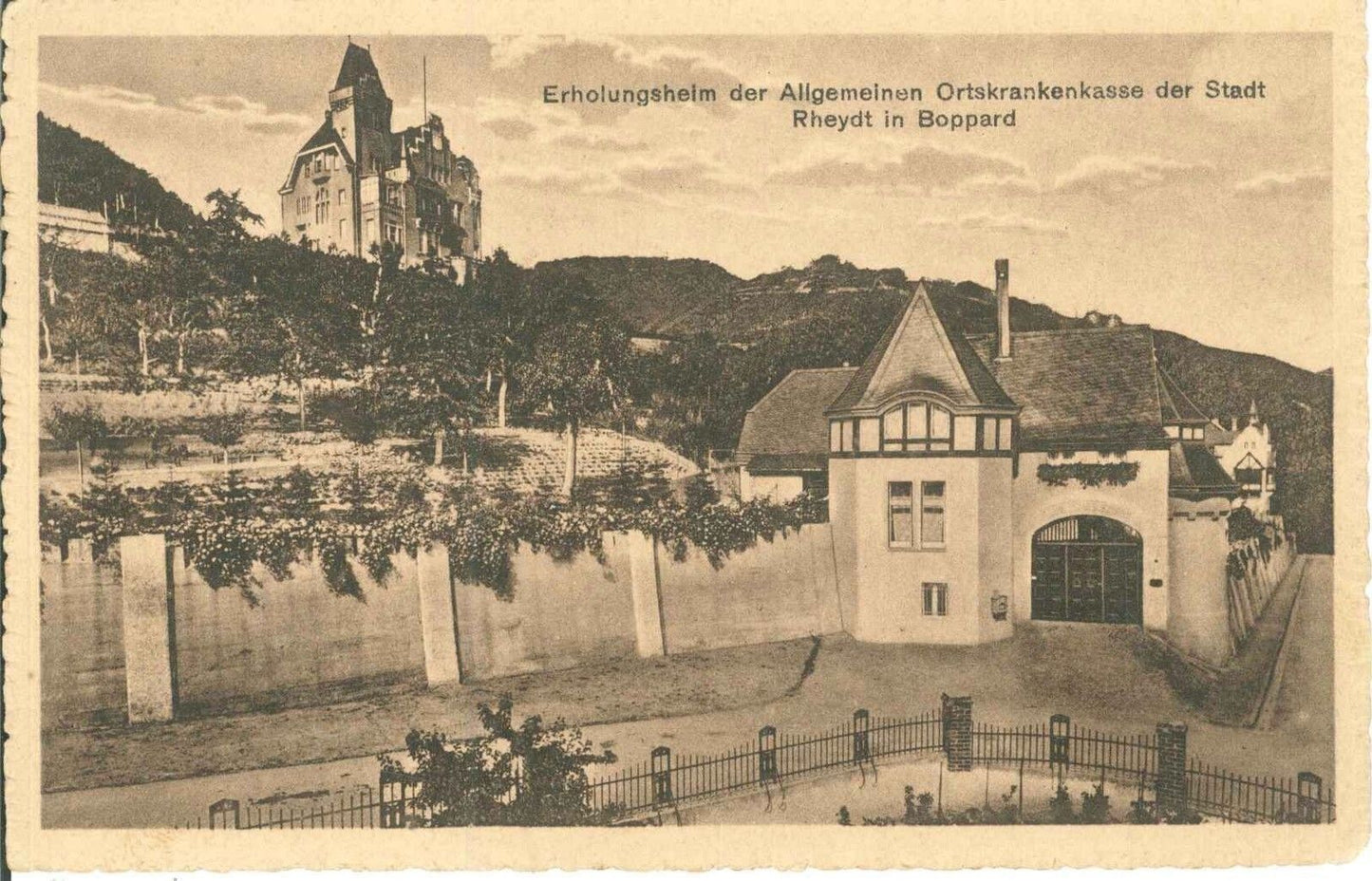 BOPPARD - ERHOLUNGSHEIM DER ALLGEMEINEN ORTSKRANKENKASS