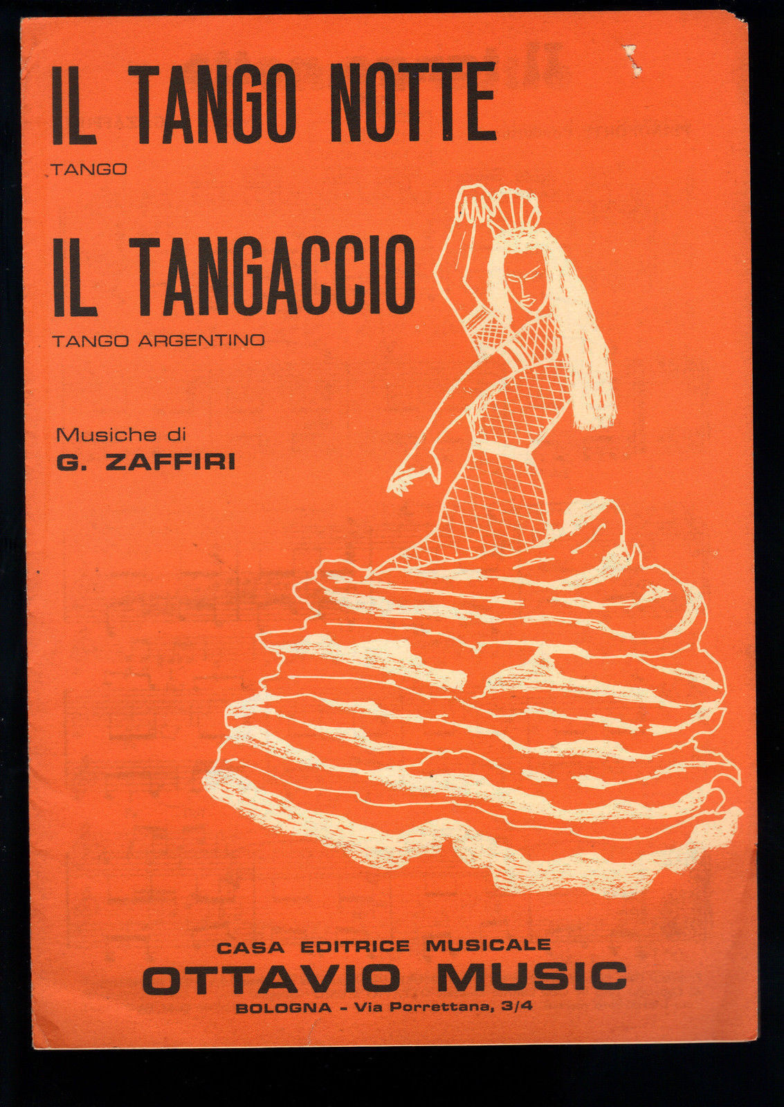 IL TANGO NOTTE (Tango) - IL TANGACCIO (Tango Argentino) # G. Zaffiri # SPARTITO