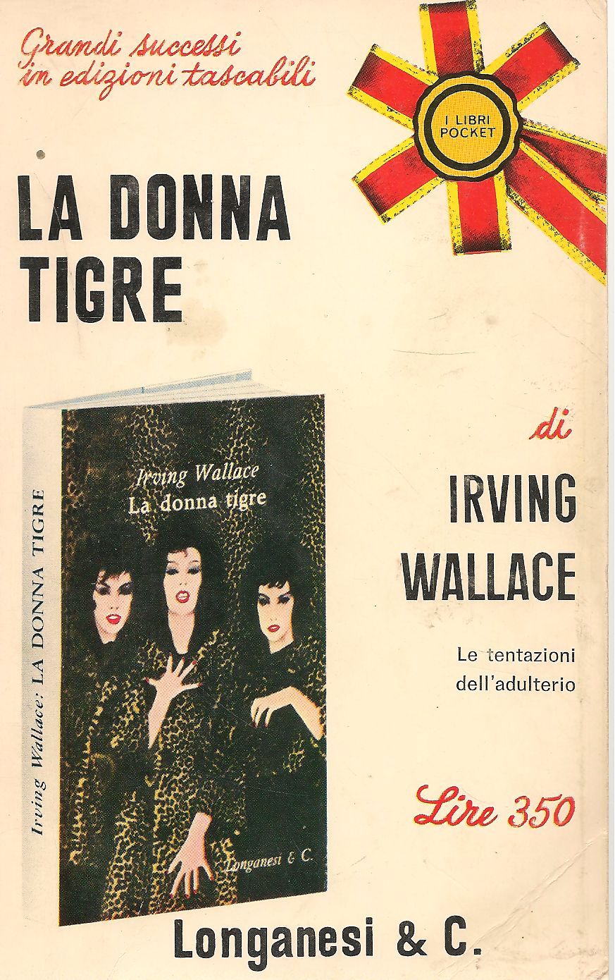 LA DONNA TIGRE - IRVING WALLACE