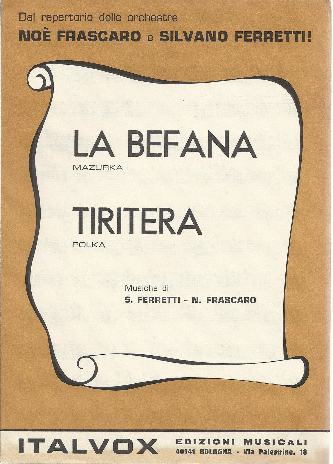 LA BEFANA - TIRITERA ( Silvano Ferretti e Noè Frascar