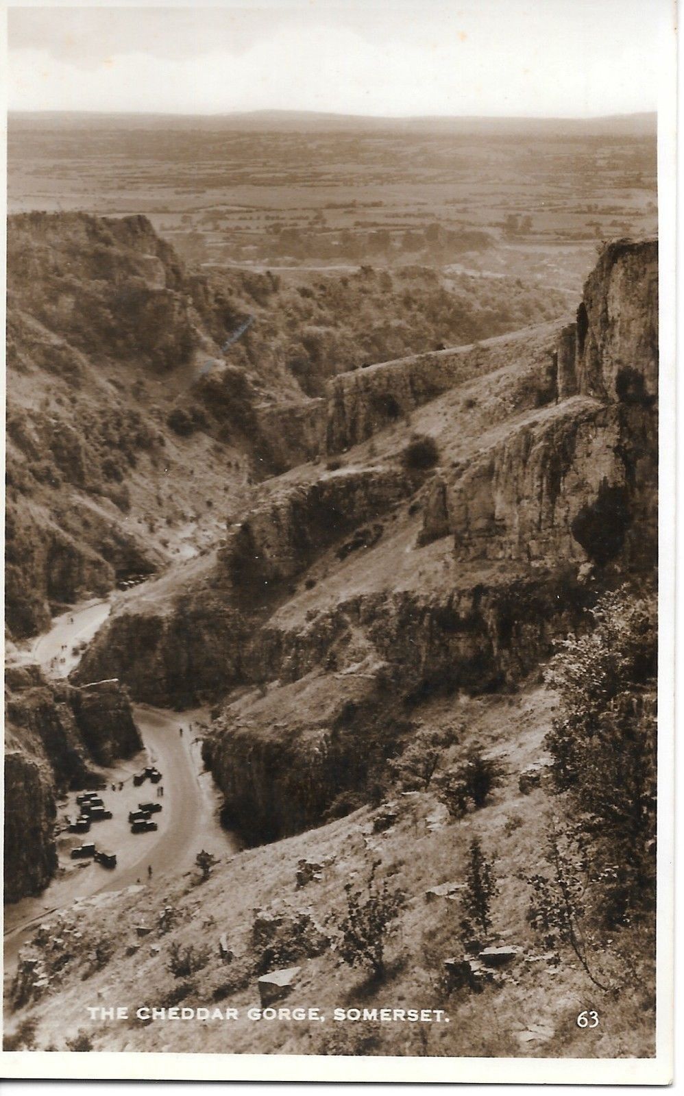 THE CHEDDAR GORGE - SOMERSET - NV/NT