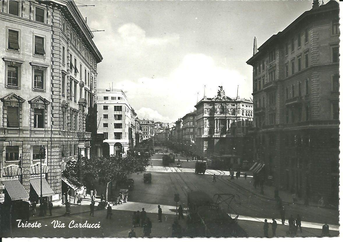 TRIESTE - VIA CARDUCCI - V1952