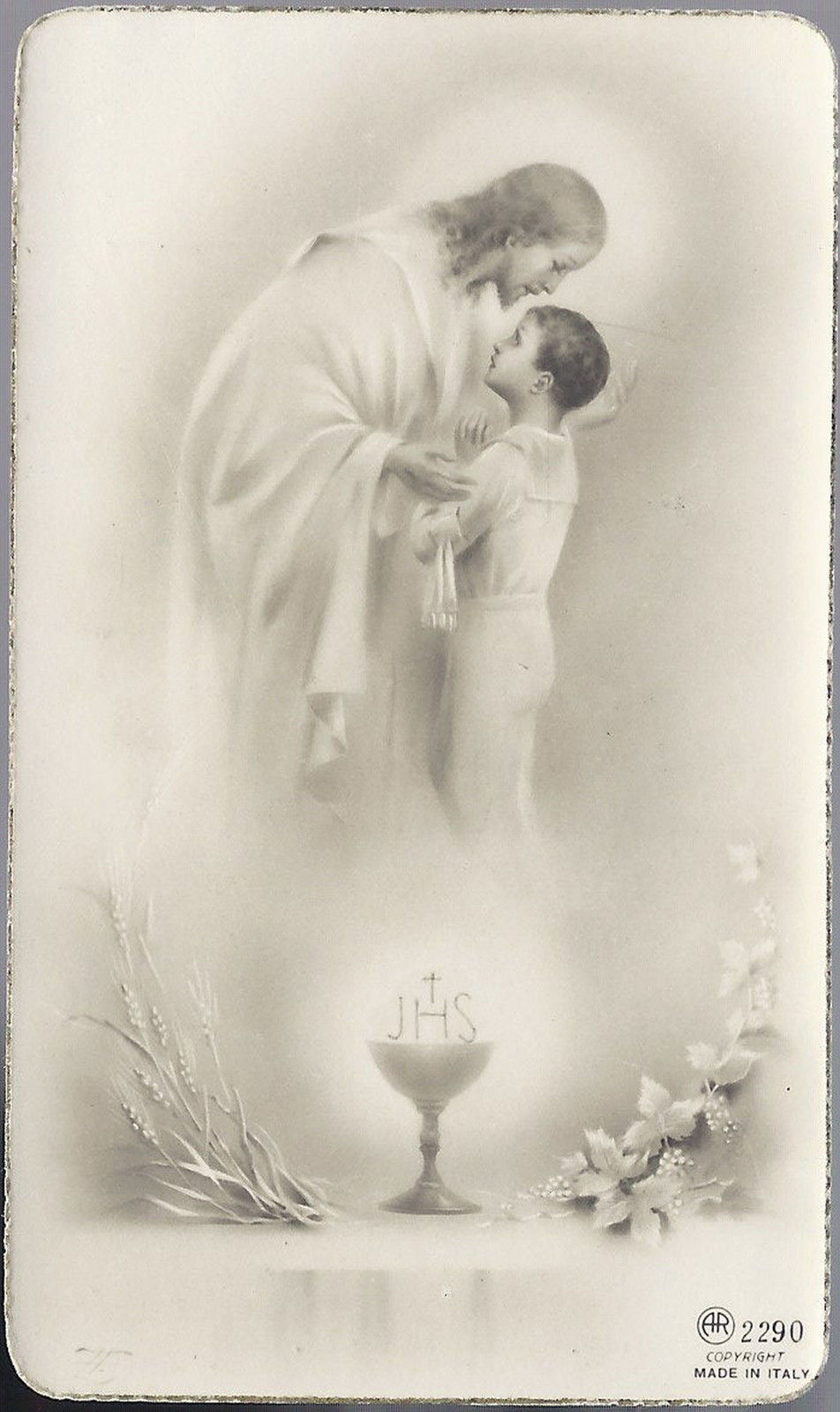 SANTINO - GESU' - PRIMA COMUNIONE - 1938 - AS011-108