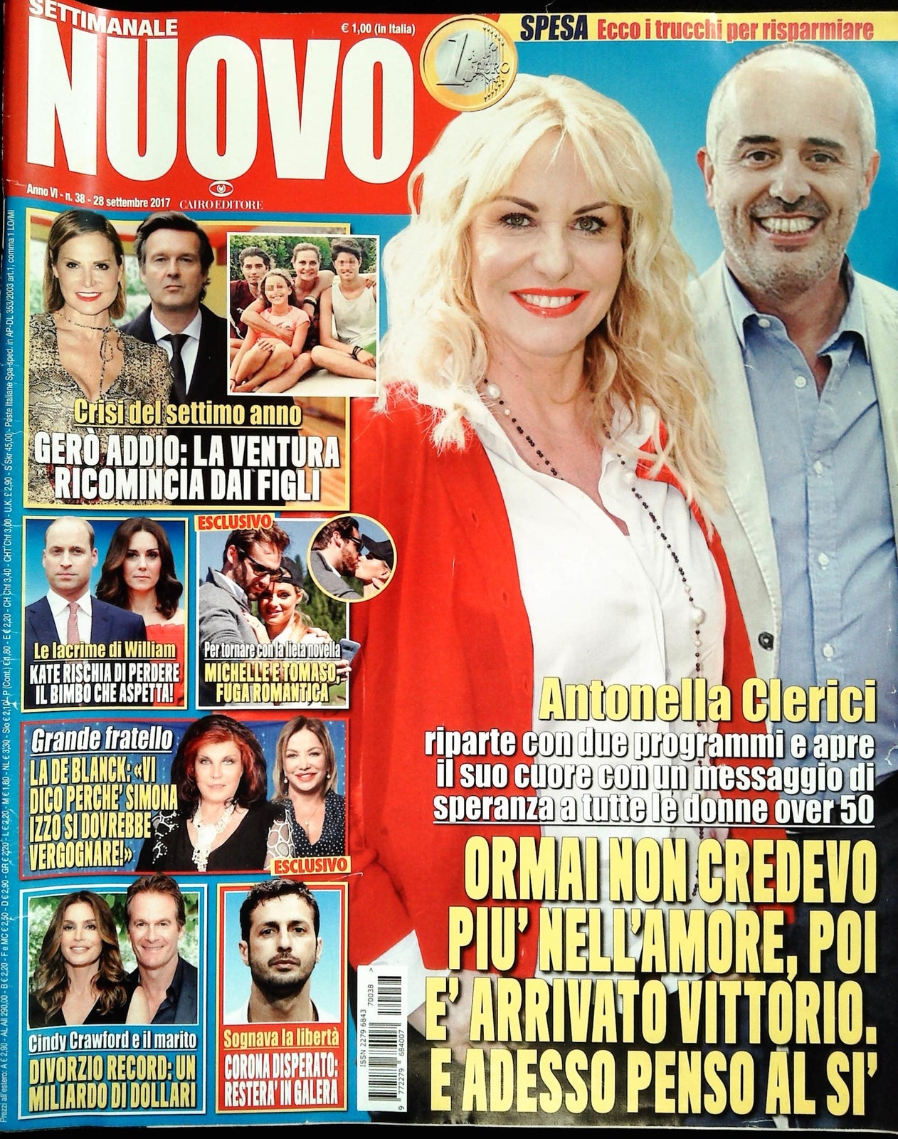 SETTIMANALE NUOVO 20 SETTEMBRE 2017-CLERICI-VENTURA-DE BLANNK
