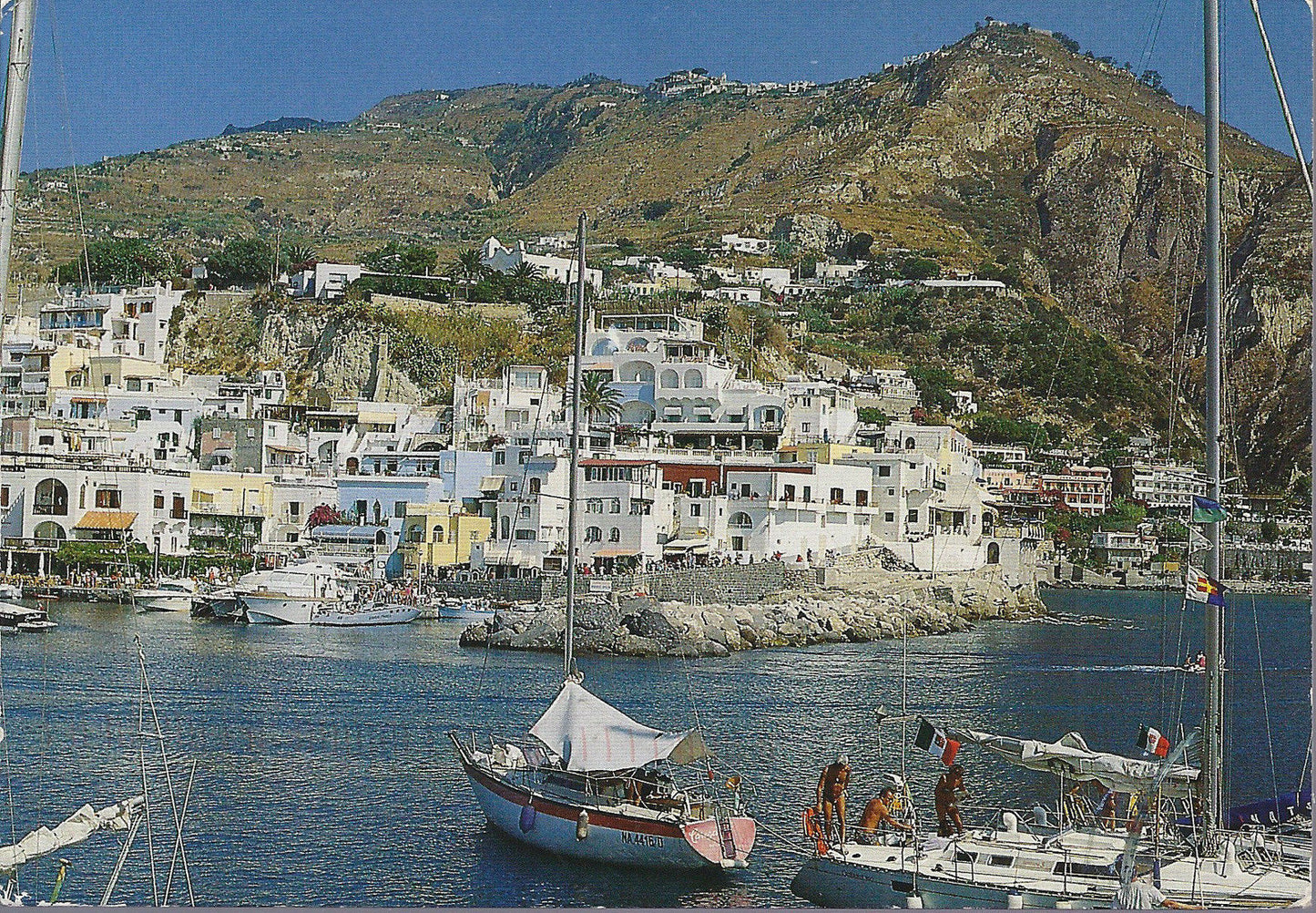 ISOLA D'ISCHIA - SANT'ANGELO - VISTA DAL MOLO - V