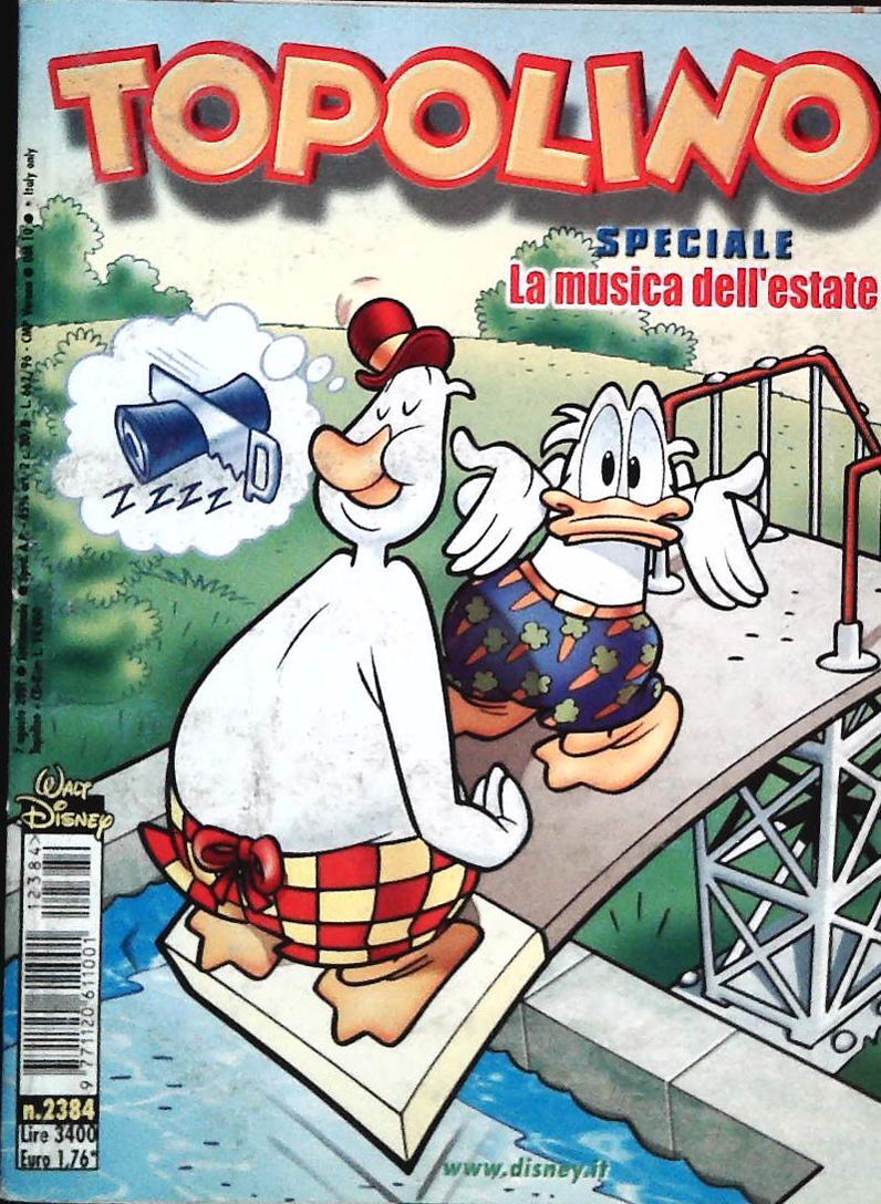 TOPOLINO N. 2384 - 7 AGOSTO 2001