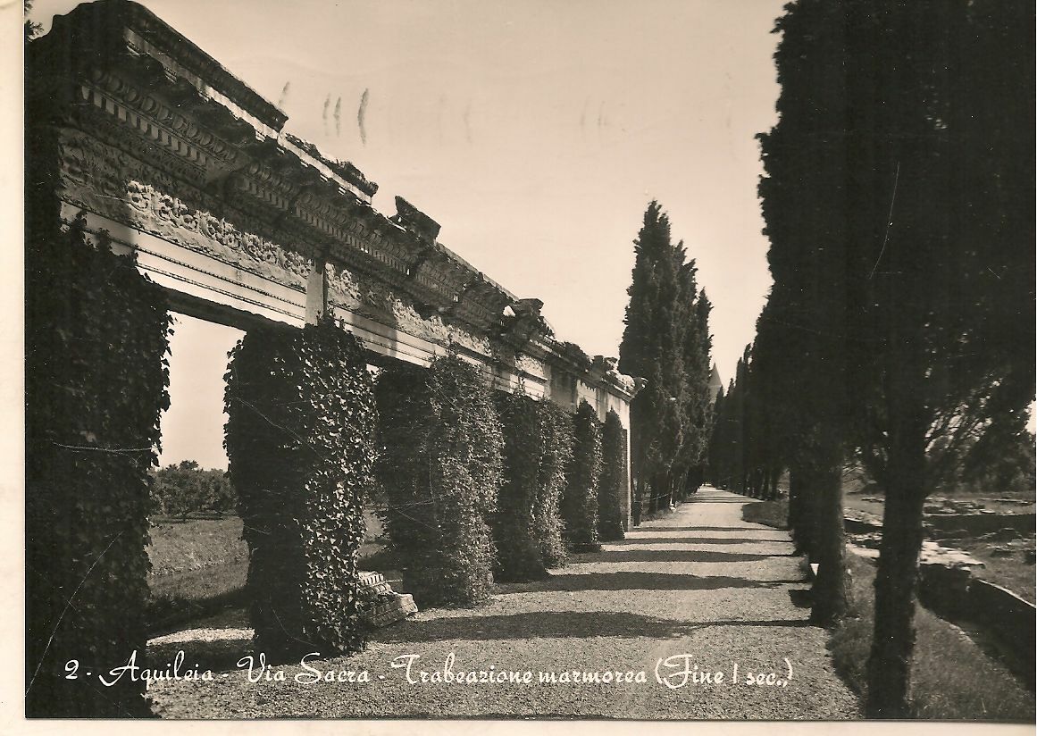 AQUILEIA - VIA SACRA - V1962