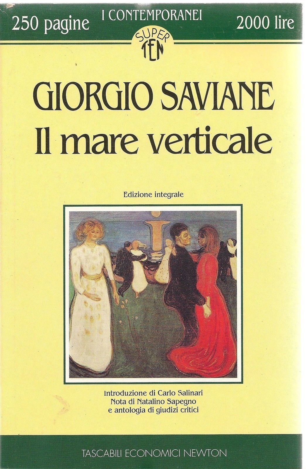 IL MARE VERTICALE - GIORGIO SAVIANE