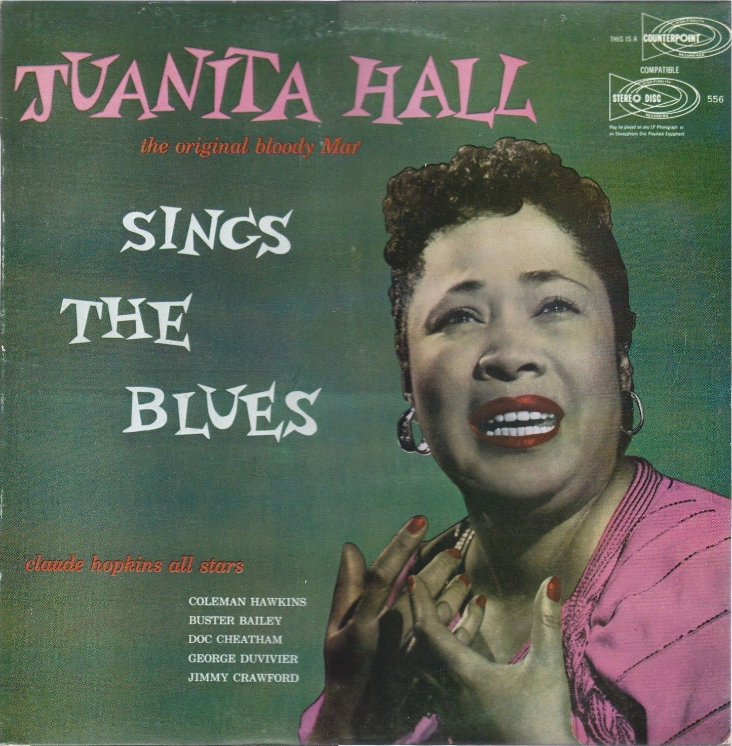 SINGS THE BLUES - JUANITA HALL THE ORIGINAL BLOODY MARY