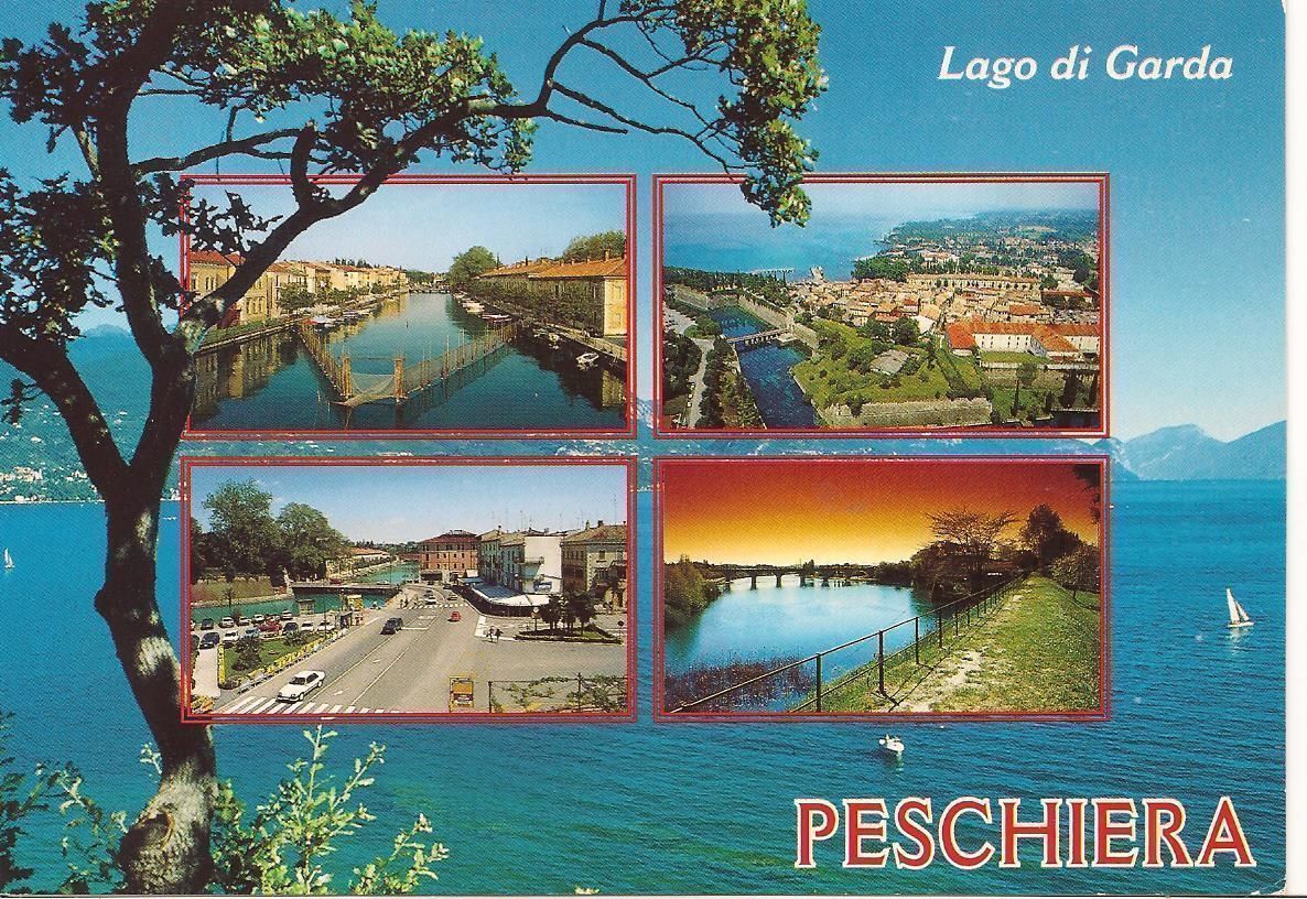 PESCHIERA - LAGO DI GARDA - 4 VEDUTINE - V1998