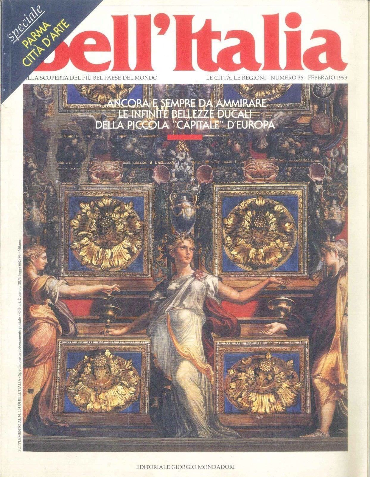 BELL'ITALIA N 36 FEBBRAIO 1999 - SPECIALE PARMA CITTA' D'ARTE