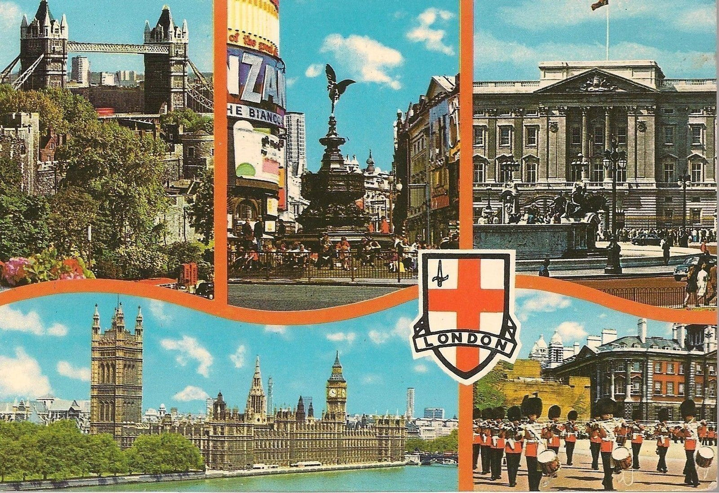 LONDRA - 5 VEDUTE/5 PITCURES - V/T1980