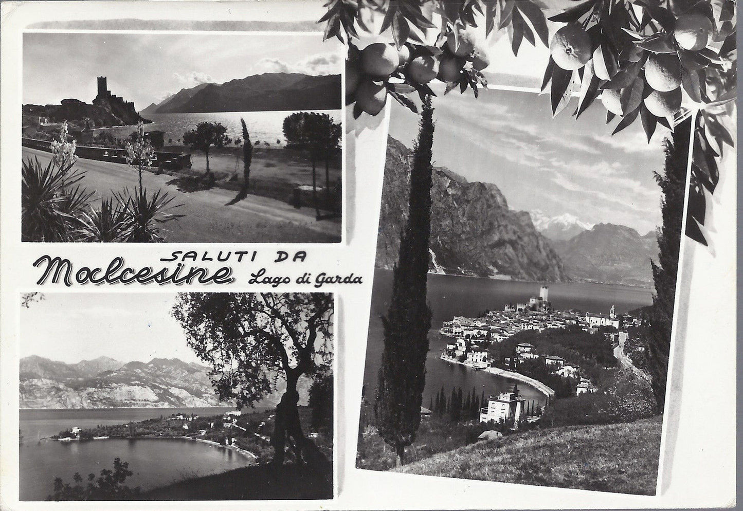 MALCESINE - SALUTI - 3 VEDUTE - V1966