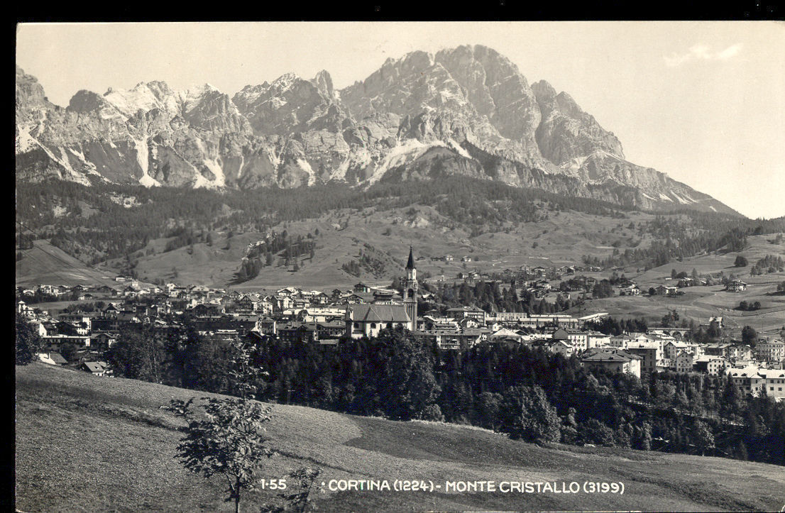 CORTINA D'AMPEZZO - MONTE CRISTALLO - V1950