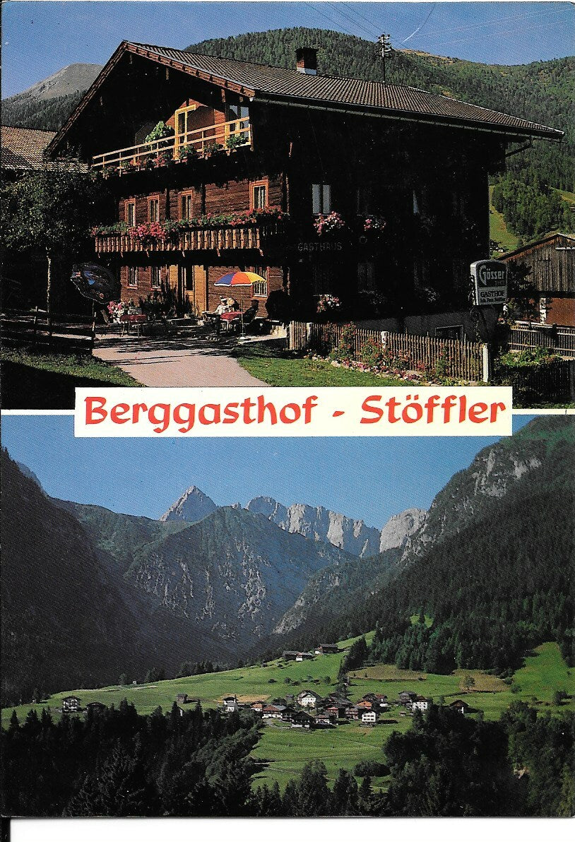 BIRNBAUM - LESACHTAL - BERGGASTHOF STOEFFLER - 2 IMMAGINI - V1984