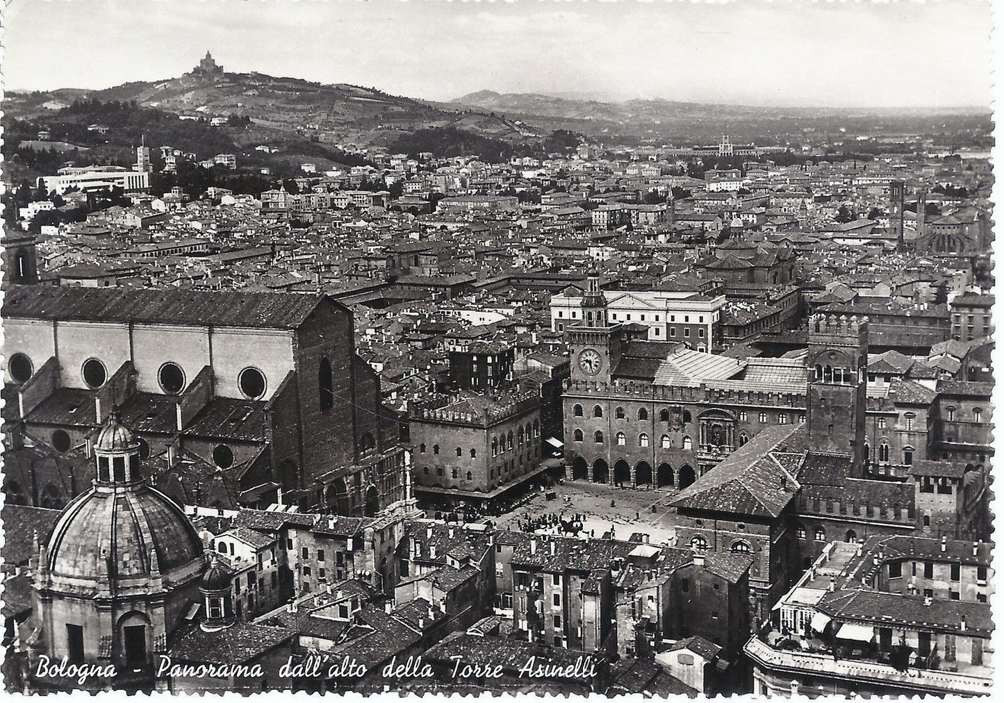 BOLOGNA - PANORAMA DALL'ALTO DELLA TORRE ASINELLI - NV