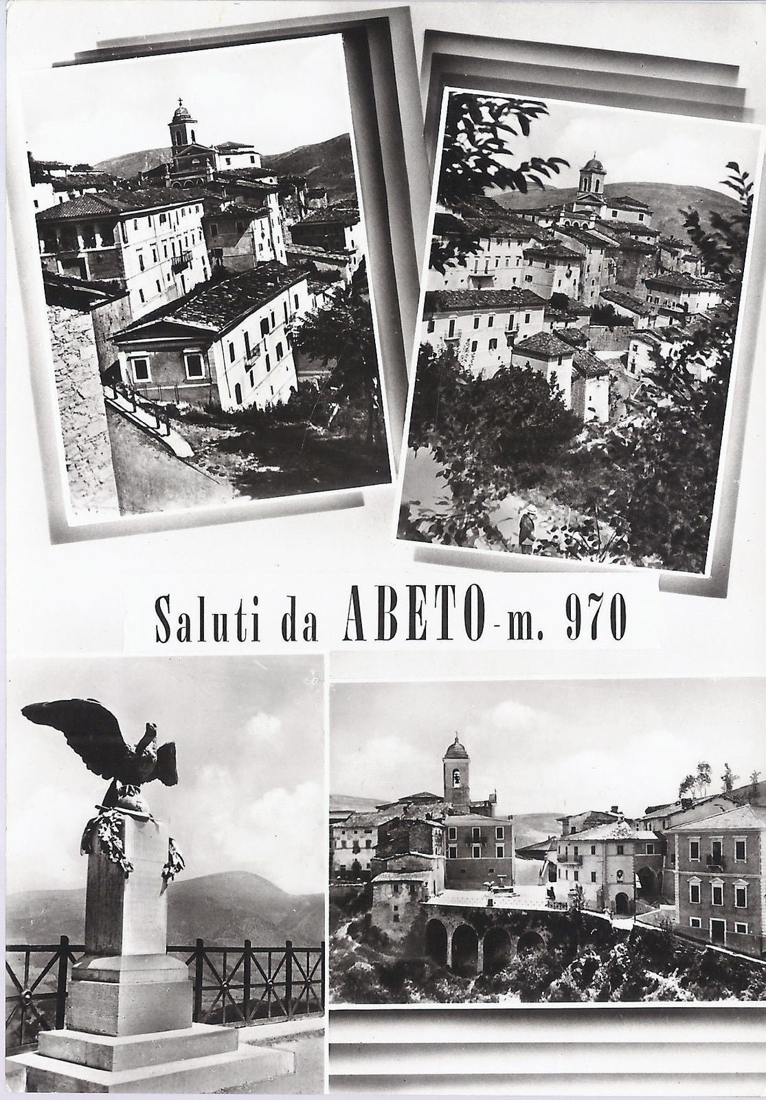 ABETO - SALUTI - 4 VEDUTE - NV - FG