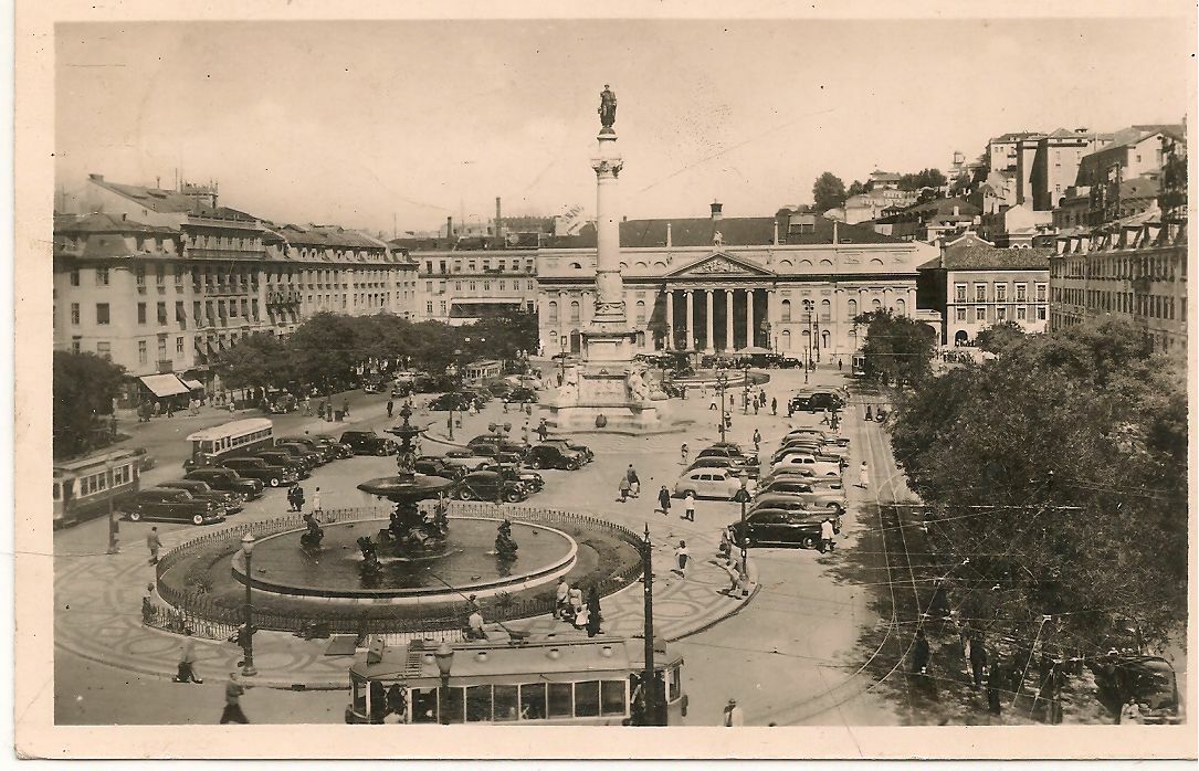 LISBOA - PRACA PEDRO ROCIO - V1950
