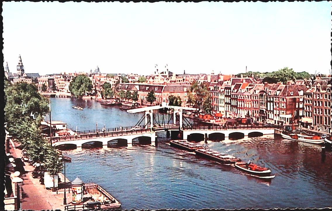 AMSTERDAM - AGERE BRUG OVER DE AMSTEL - NV