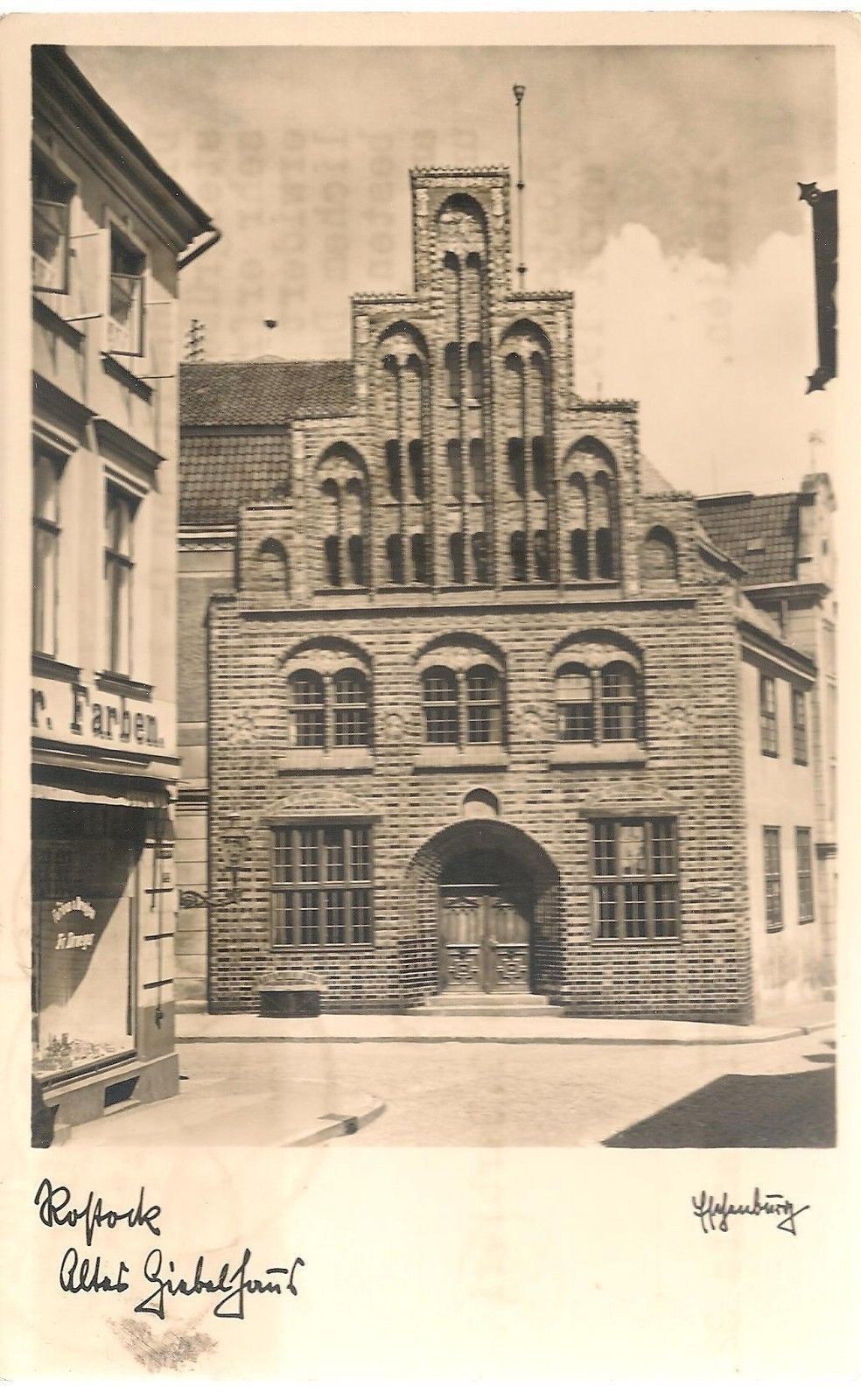 ROSTOCK - PANORAMA - V1935