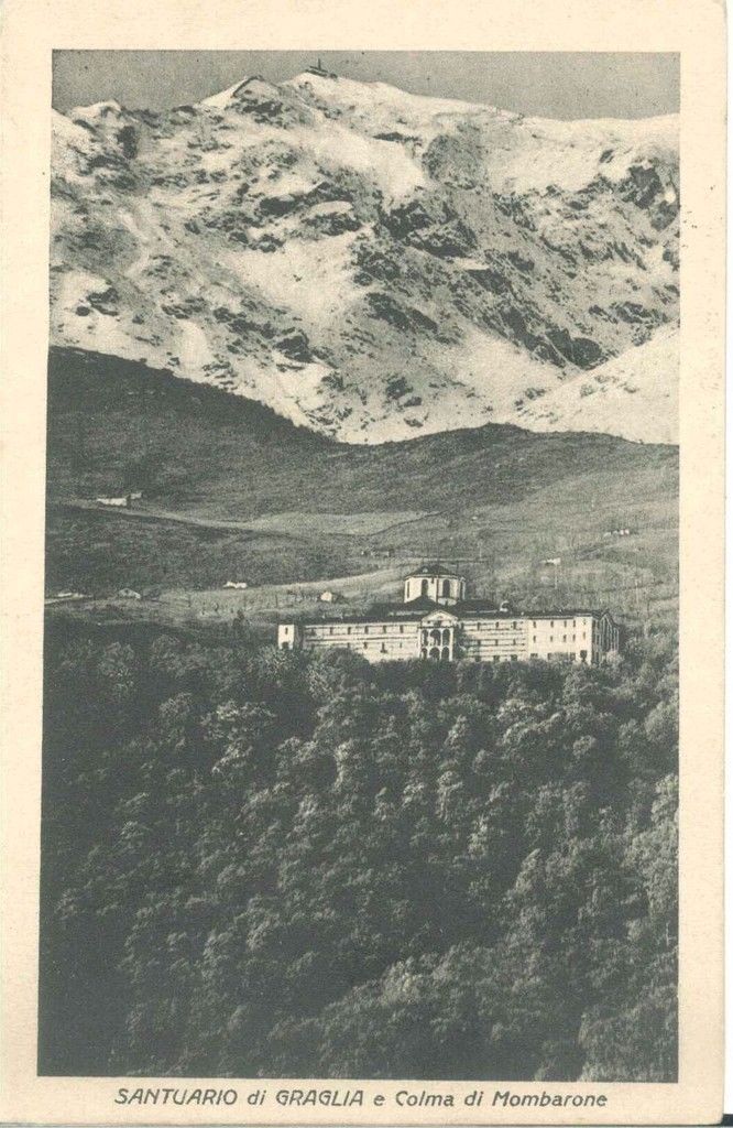 SANTUARIO DI GRAGLIA E MOMBARONE - PANORAMA - V1914