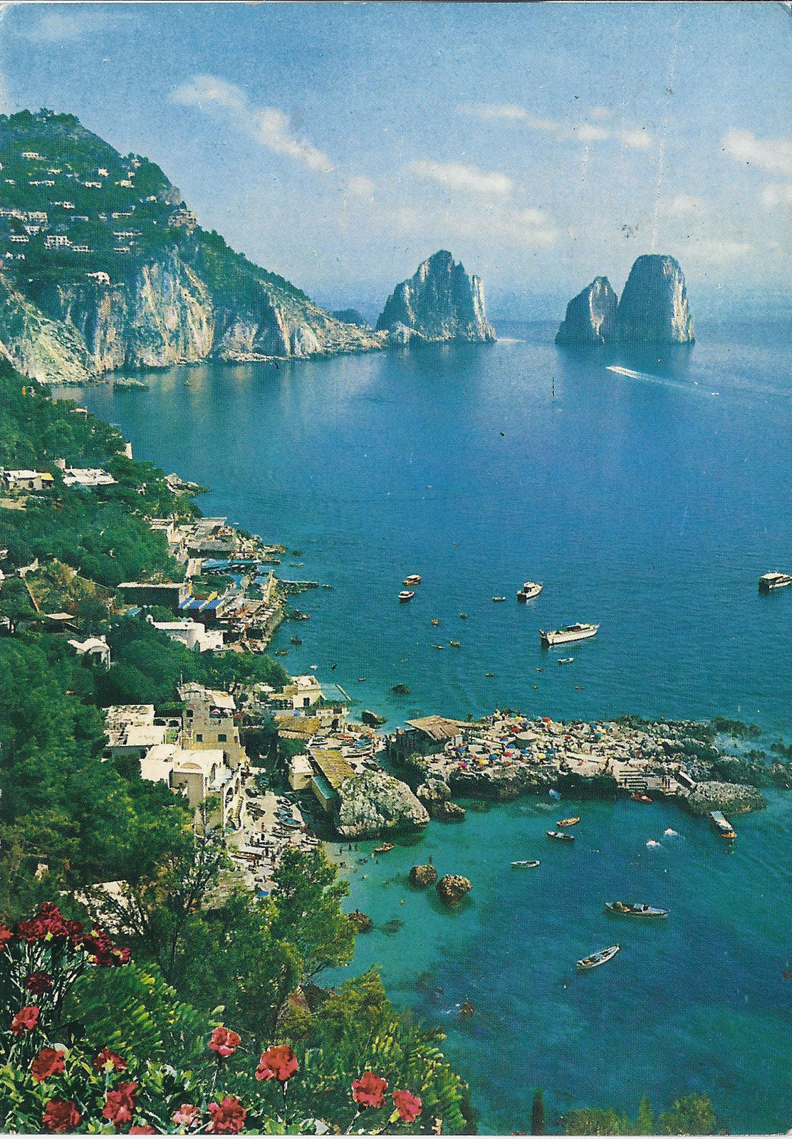 CAPRI - MARINA PICCOLA VISTA DALL'ALTO - V1981