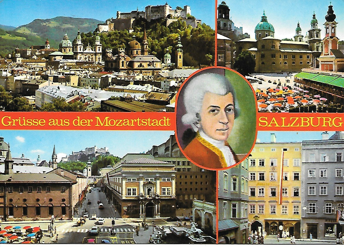 SALISBURGO/SALZBURG - 4 IMMAGINI - V1988