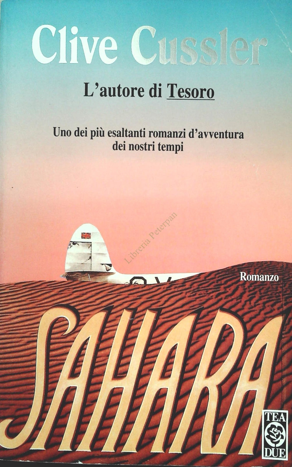 SAHARA - CLIVE CUSSLER - TEA DUE 1995