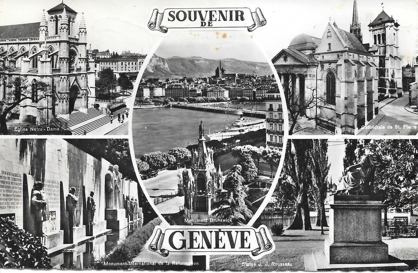 GENEVE/GINEVRA - 5VEDUTE/5PICTURES - V1952
