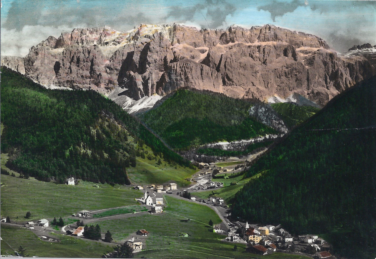 SELVA VERSO IL GRUPPO SELLA - VAL GARDENA - WOLKENSTEIN GEGE