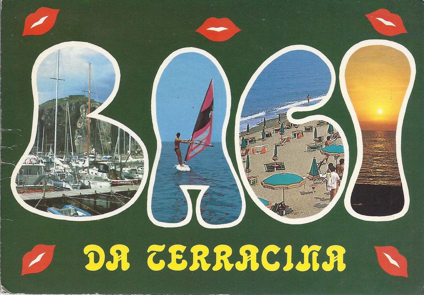 TERRACINA - BACI - 4 VEDUTE - V1986