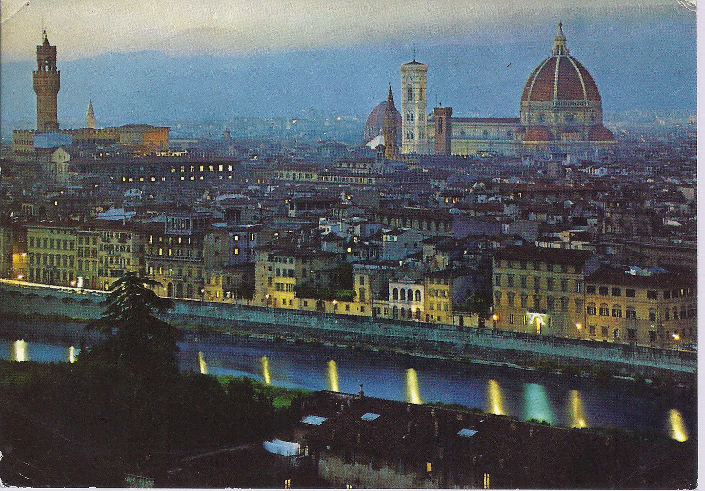 FIRENZE - PANORAMA - V 1968 - FG